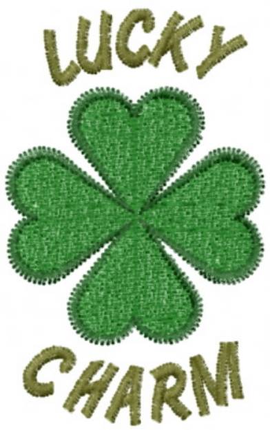 Picture of Four Leaf Clover Machine Embroidery Design
