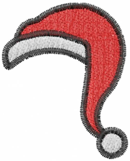 Picture of Christmas Hat Machine Embroidery Design