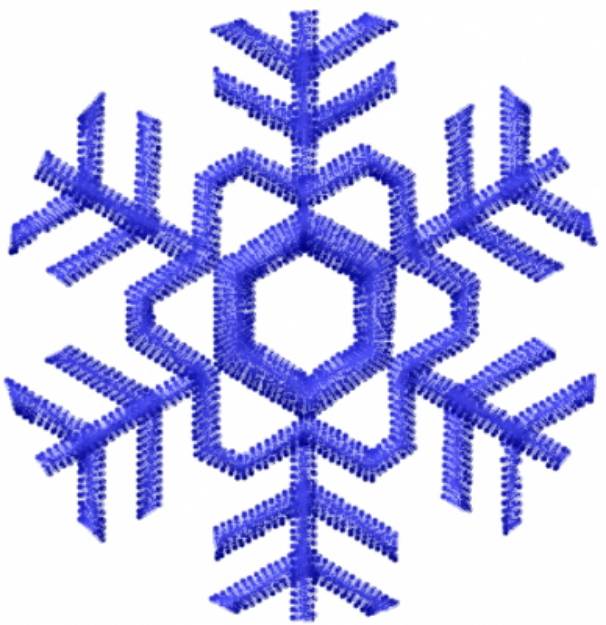 Picture of Snowflake 4 Machine Embroidery Design