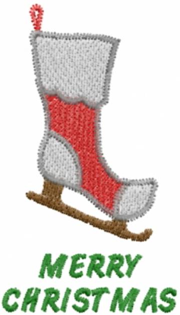 Picture of Christmas Stocking Machine Embroidery Design