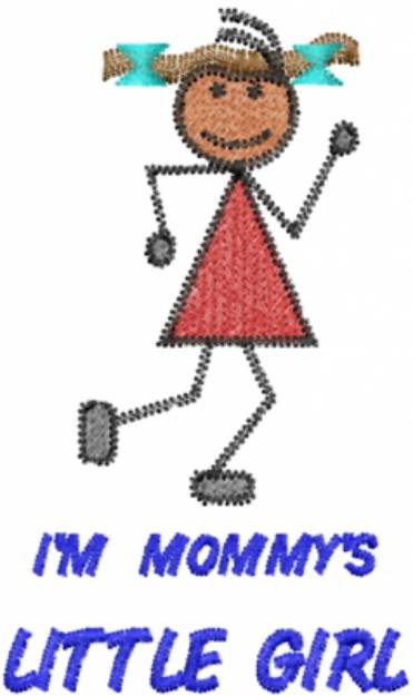 Picture of IM MOMMYS GIRL Machine Embroidery Design