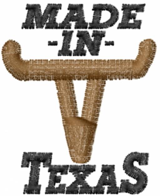 Picture of Made in Texas Machine Embroidery Design