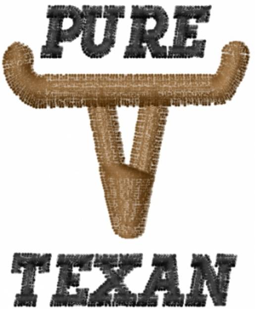 Picture of Pure Texan Machine Embroidery Design