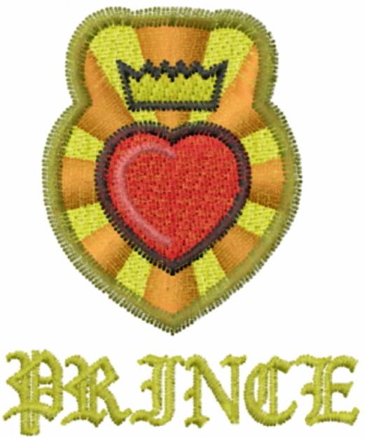 Picture of Prince Machine Embroidery Design