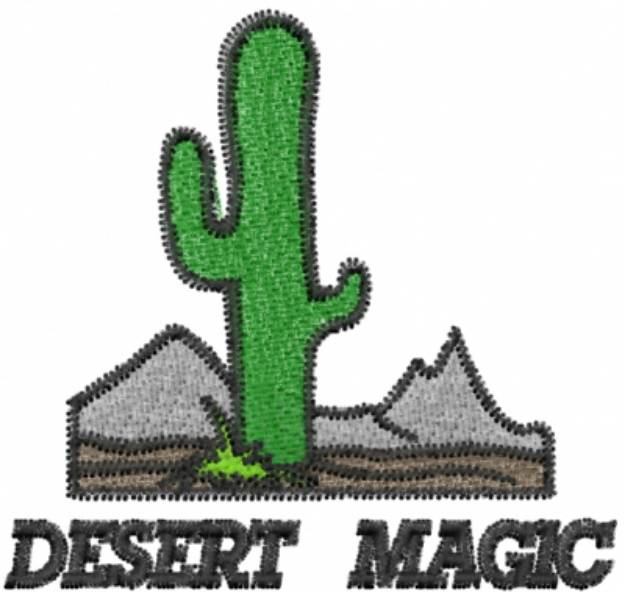 Picture of DESERT MAGIC Machine Embroidery Design