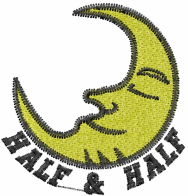 Picture of HALF AND HALF Machine Embroidery Design