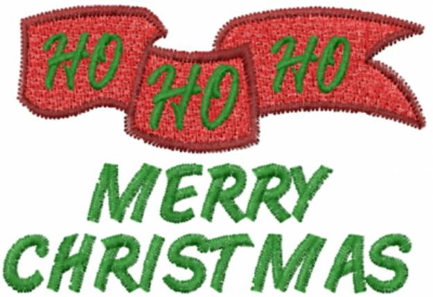 Picture of MERRY CHRISTMAS BIG Machine Embroidery Design