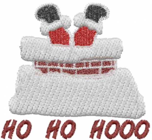 Picture of Ho Ho Hoooooo Machine Embroidery Design