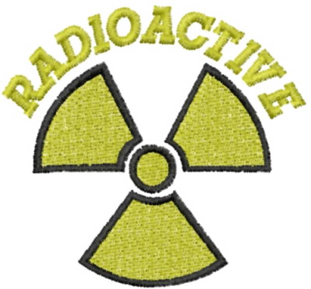 Picture of RADIOACTIVE Machine Embroidery Design