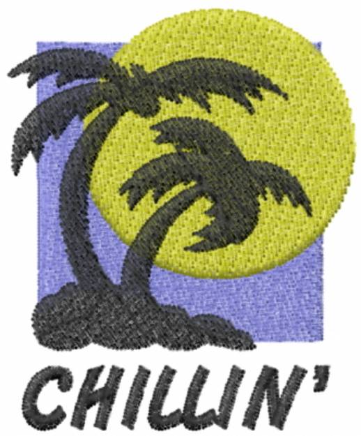Picture of CHILLIN Machine Embroidery Design
