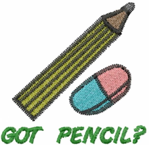 Picture of GOT PENCIL? Machine Embroidery Design