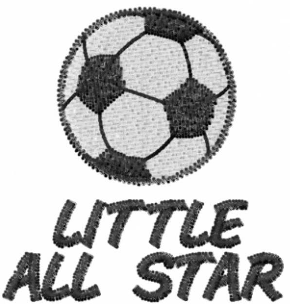 Picture of LITTLE STAR Machine Embroidery Design