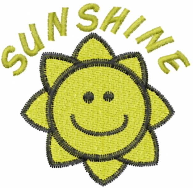 Picture of SUNSHINE Machine Embroidery Design