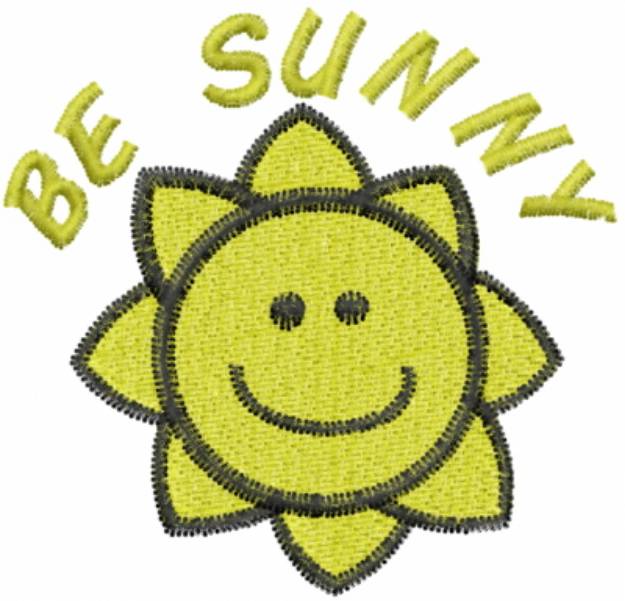 Picture of BE SUNNY Machine Embroidery Design