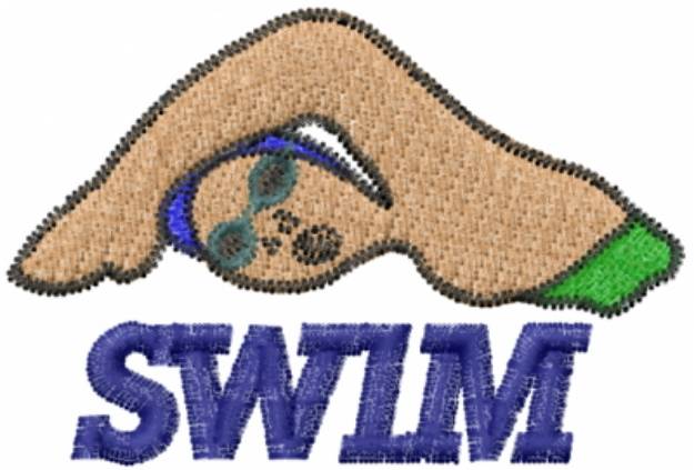 Picture of SWIM Machine Embroidery Design