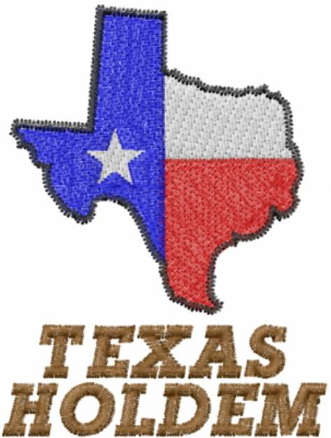 Picture of TEXAS HOLDEM Machine Embroidery Design