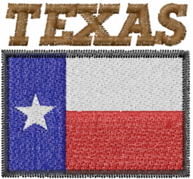 Picture of TEXAS Machine Embroidery Design