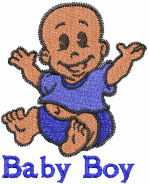 Picture of Baby Boy Machine Embroidery Design
