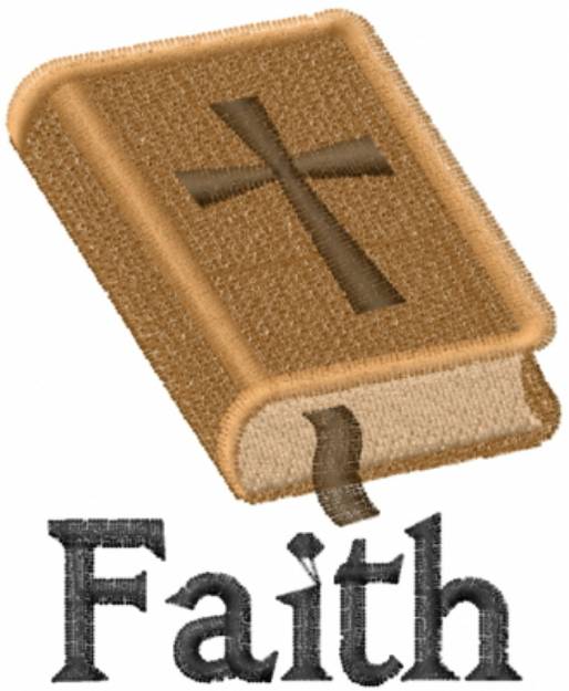 Picture of Book Of Faith Machine Embroidery Design