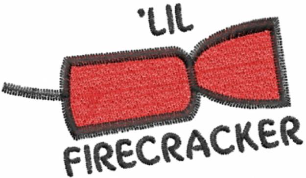 Picture of Lil Firecracker Machine Embroidery Design