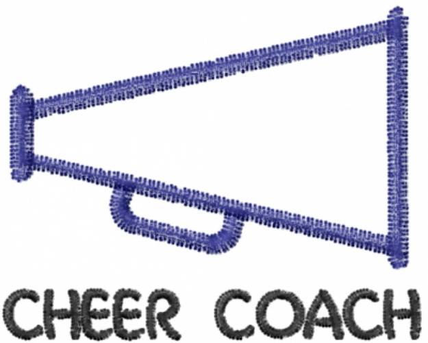 Picture of Cheer Coach Machine Embroidery Design