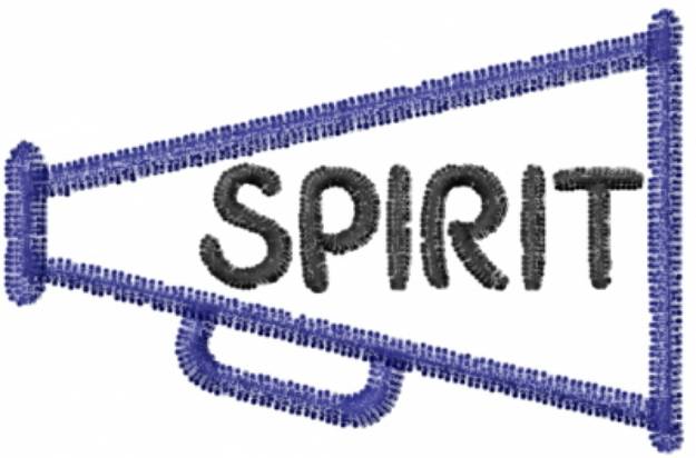 Picture of Cheerleader Spirit Machine Embroidery Design