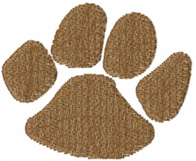 Picture of Pawprint Machine Embroidery Design