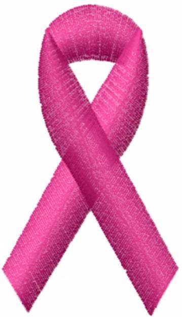 Picture of Breast Cancer Ribbon Machine Embroidery Design