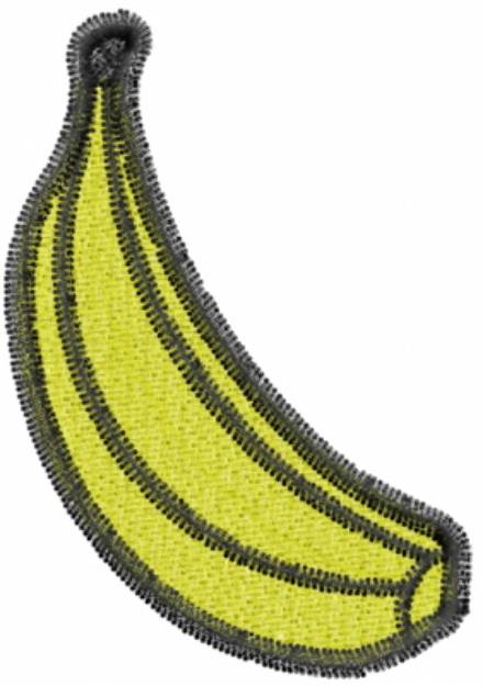 Picture of Banana Machine Embroidery Design
