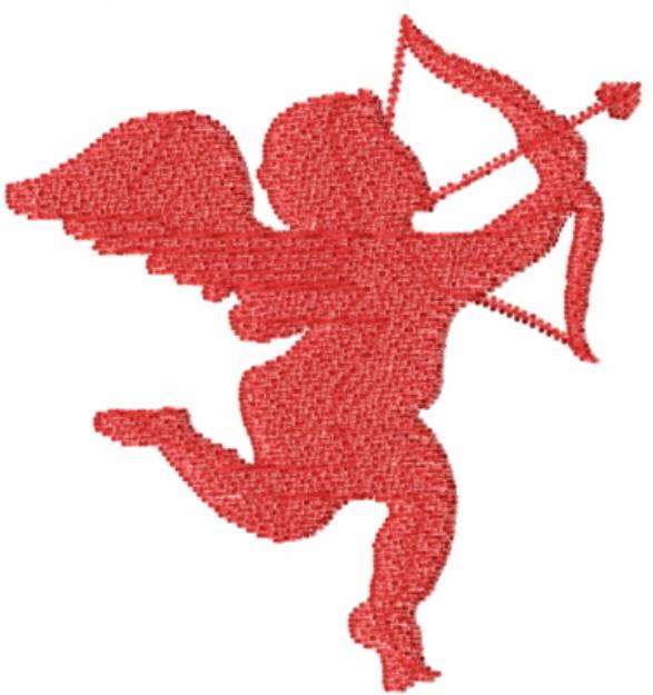 Picture of Cupid Red Machine Embroidery Design