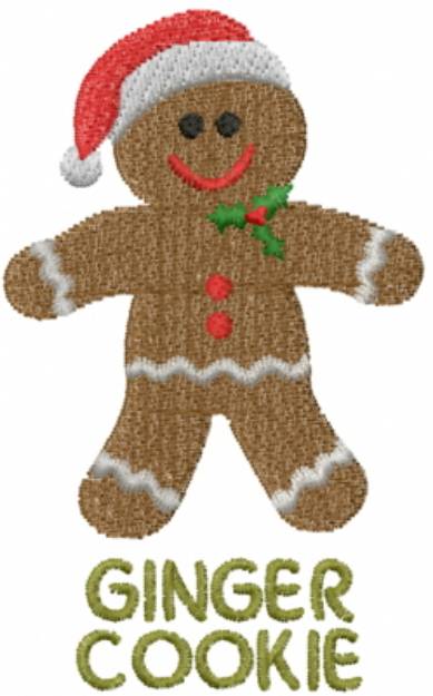 Picture of Ginger Cookie Machine Embroidery Design
