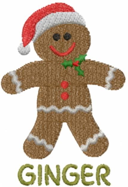 Picture of Ginger Cookie Machine Embroidery Design