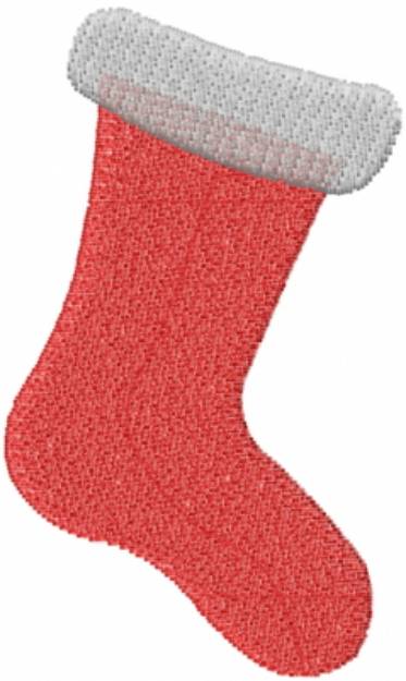Picture of Christmas Sock Machine Embroidery Design