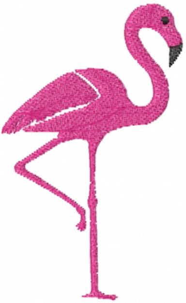 Picture of Flamingo Machine Embroidery Design