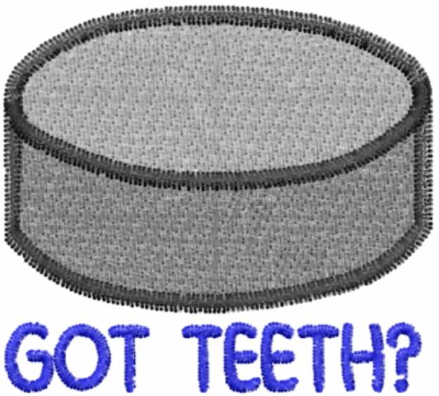 Picture of Got Teeth? Machine Embroidery Design