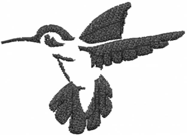 Picture of Hummingbird Machine Embroidery Design