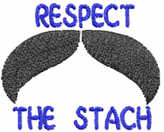 Picture of Respect The Stach Machine Embroidery Design
