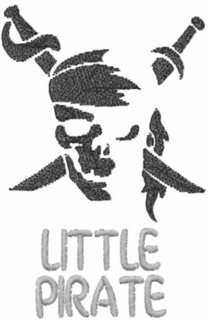 Picture of Little Pirate Machine Embroidery Design