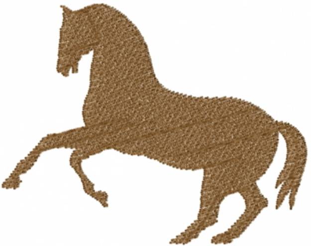 Picture of Brown Horse Machine Embroidery Design