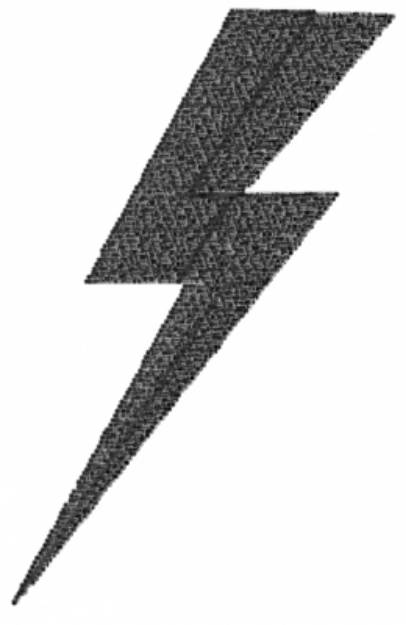 Picture of Lightning Machine Embroidery Design