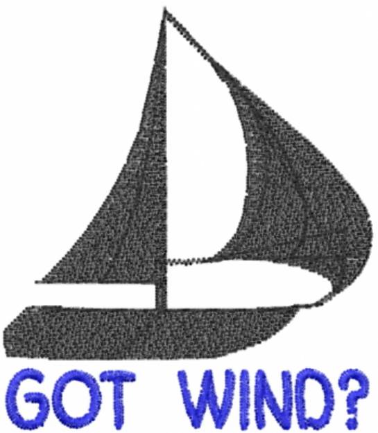 Picture of Got Wind? Machine Embroidery Design