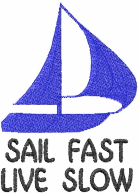 Picture of Sail Live Machine Embroidery Design