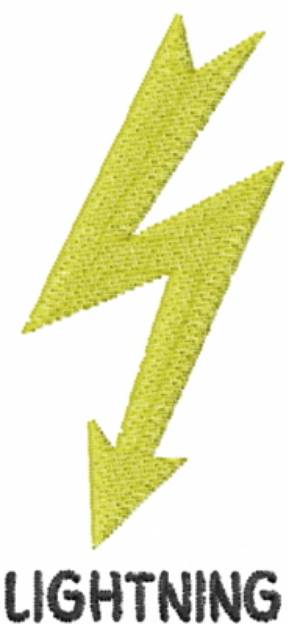 Picture of Arrow Lightning Machine Embroidery Design