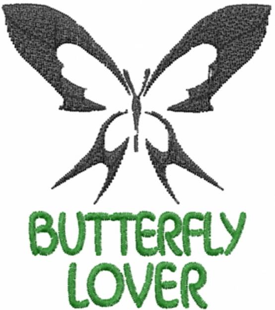 Picture of Butterfly Stencil Lover Machine Embroidery Design