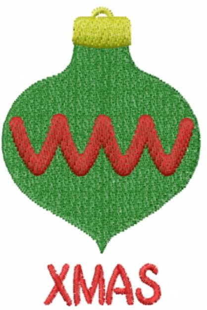 Picture of Xmas Bauble Machine Embroidery Design