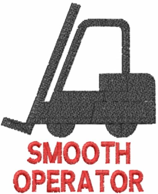 Picture of Smooth Operator Machine Embroidery Design