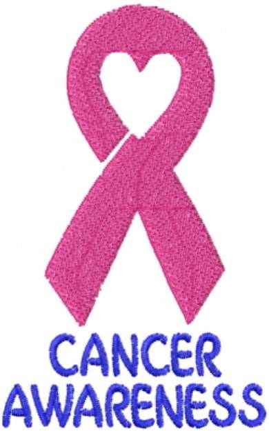 Picture of Cancer Awareness Pink Machine Embroidery Design