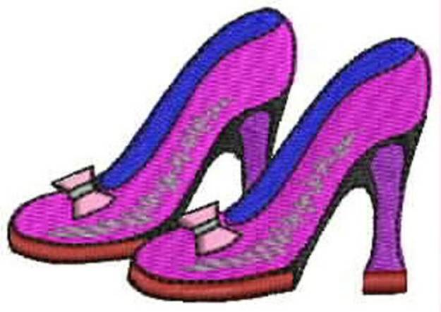 Picture of Fancy Heels Machine Embroidery Design