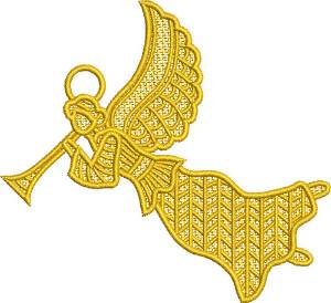 Picture of FSL Angel Machine Embroidery Design