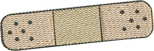 Band-aid Machine Embroidery Design